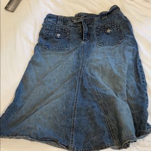 Mon Petit Oisseau Jean Skirt